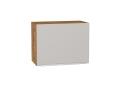 Шкаф верхний горизонтальный Фьюжн 600Н Silky Light Grey / Дуб Вотан