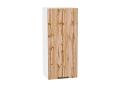 Шкаф верхний Флэт 400Н Wotan Oak 2S / Белый