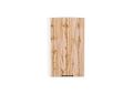 Шкаф верхний торцевой Флэт 300 Wotan Oak 2S / Белый
