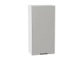 Шкаф верхний Флэт 450Н Light Grey In 2S / Белый