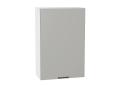 Шкаф верхний Флэт 600МН Light Grey In 2S / Белый