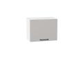Шкаф верхний горизонтальный Флэт 450 Light Grey In 2S / Белый