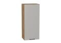 Шкаф верхний Флэт 400Н Light Grey In 2S / Дуб вотан