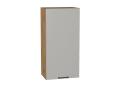 Шкаф верхний Флэт 450Н Light Grey In 2S / Дуб вотан