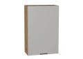 Шкаф верхний Флэт 600МН Light Grey In 2S / Дуб вотан