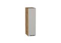 Верхняя бутылочница Флэт 200 Light Grey In 2S / Дуб вотан