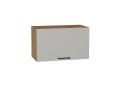 Шкаф верхний горизонтальный Флэт 600 Light Grey In 2S / Дуб вотан