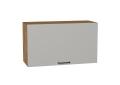 Шкаф верхний горизонтальный Флэт 800Н Light Grey In 2S / Дуб вотан