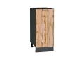 Шкаф нижний Флэт 350 Wotan Oak 2S / Graphite