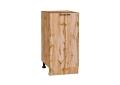 Шкаф нижний Флэт 400 Wotan Oak 2S / Дуб Вотан