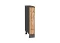 Нижняя бутылочница Флэт 150 Wotan Oak 2S / Graphite