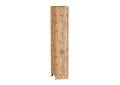 Шкаф пенал Флэт 400 (для верхних шкафов 720) Wotan Oak 2S / Дуб Вотан