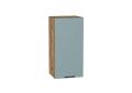 Шкаф верхний Флэт 350 Grey-green In 2S / Дуб Вотан