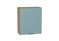Шкаф верхний Флэт 600М Grey-green In 2S / Дуб Вотан