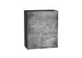 Шкаф верхний Флэт 600М Temple Stone 2S / Graphite