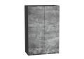 Шкаф верхний Флэт 600Н Temple Stone 2S / Graphite