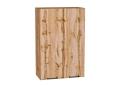 Шкаф верхний Флэт 600Н Wotan Oak 2S / Дуб Вотан