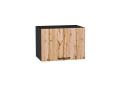 Шкаф верхний горизонтальный Флэт 500 Wotan Oak 2S / Graphite