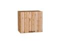 Шкаф верхний горизонтальный Флэт 500Н Wotan Oak 2S / Дуб Вотан