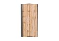 Шкаф верхний торцевой Флэт 300Н Wotan Oak 2S / Graphite