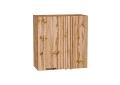 Шкаф верхний прямой угловой Флэт 700 Wotan Oak 2S / Дуб Вотан