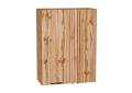 Шкаф верхний прямой угловой Флэт 700Н Wotan Oak 2S / Дуб Вотан