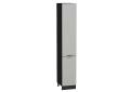 Шкаф пенал Флэт 400Н (для верхних шкафов 920) Light Grey In 2S / Graphite