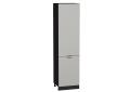 Шкаф пенал Флэт 600Н (для верхних шкафов 920) Light Grey In 2S / Graphite