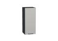 Шкаф верхний Флэт 300 Light Grey In 2S / Graphite