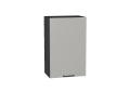 Шкаф верхний Флэт 450 Light Grey In 2S / Graphite