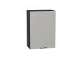 Шкаф верхний Флэт 500 Light Grey In 2S / Graphite