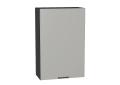Шкаф верхний Флэт 600МН Light Grey In 2S / Graphite