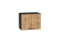 Шкаф верхний горизонтальный Флэт 450 Wotan Oak 2S / Graphite