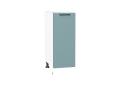 Шкаф нижний Флэт 300 Grey-green In 2S / Белый