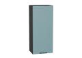 Шкаф верхний Флэт 400Н Grey-green In 2S / Graphite
