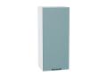 Шкаф верхний Флэт 400Н Grey-green In 2S / Белый