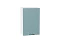 Шкаф верхний Флэт 450 Grey-green In 2S / Белый