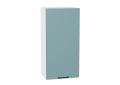 Шкаф верхний Флэт 450Н Grey-green In 2S / Белый
