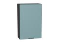 Шкаф верхний Флэт 600МН Grey-green In 2S / Graphite
