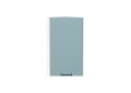 Шкаф верхний торцевой Флэт 300 Grey-green In 2S / Белый