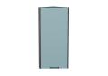 Шкаф верхний торцевой Флэт 300Н Grey-green In 2S / Graphite