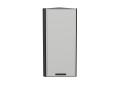 Шкаф верхний торцевой Фрейм 300Н Grey Silk / Graphite