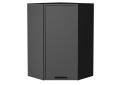 Шкаф верхний угловой Фрейм 590Н Stormy Silk / Graphite