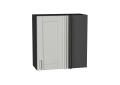 Шкаф верхний прямой угловой Лофт 700 Grey Silk / Graphite