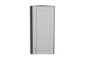 Шкаф верхний торцевой Лофт 300Н Grey Silk / Graphite
