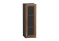 Шкаф верхний со стеклом Шале 300Н Brown Dreamline / Graphite