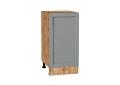 Шкаф нижний Сканди 400 Grey Softwood / Дуб Вотан