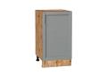 Шкаф нижний Сканди 450 Grey Softwood / Дуб Вотан