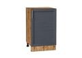 Шкаф нижний Сканди 500 Graphite Softwood / Дуб Вотан