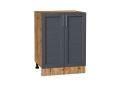 Шкаф нижний Сканди 600 Graphite Softwood / Дуб Вотан